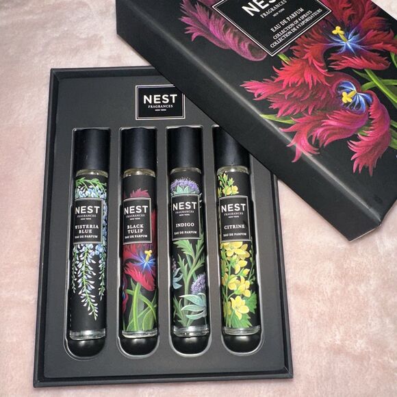 Nest Fragrance Collection Of 4  Eau De Parfum .27 Oz X 4 New In Box - Picture 2 of 4